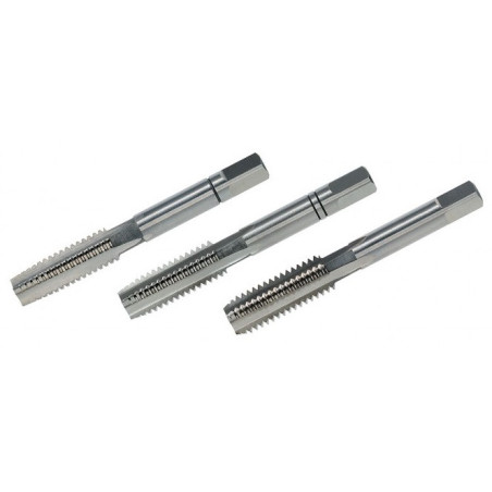 JUEGO DE MACHOS UNC 1/2*13 ROSCA GRUESA UNIFICADA 3 PIEZAS