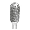 FRESA ROTATIVA CILINDRICA 7,9 mm DE ACERO CON RADIO