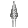 FRESA ROTATIVA CONICA 9,5 mm DE ACERO