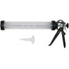 PISTOLA TUBULAR TRANSPARENTE PARA MASILLAS EN BOLSA DE 600 ml