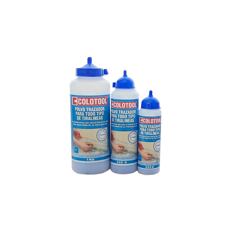 POLVO TRAZADOR AZUL 200 g COLOTOOL