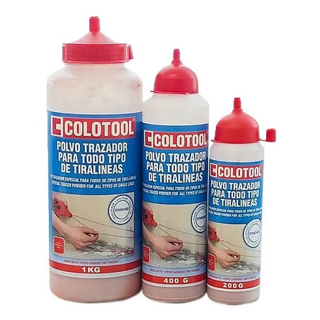 POLVO TRAZADOR ROJO 400 g COLOTOOL