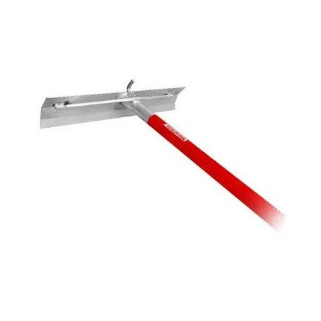 RASTRILLO EXTENDEDOR DE HORMIGON DE ALUMINIO CON MANGO 3 UNIDADES