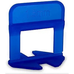 BASE DE NIVELACION DE 1,5 mm PARA BALDOSAS DE 6-13 mm 100 UDS
