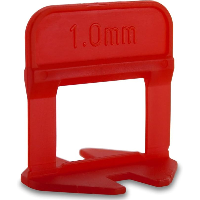 BASE DE NIVELACION DE 1 mm PARA BALDOSAS DE 6-13 mm 100 UDS