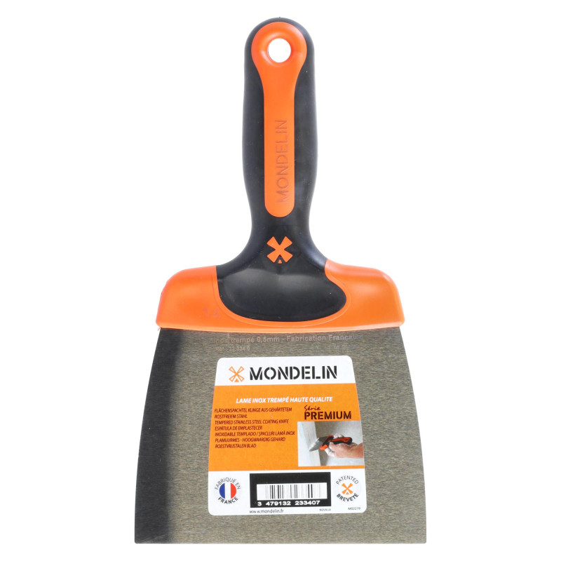 ESPATULA DE ENCINTAR DE 14 cm INOXIDABLE MANGO CONFORT