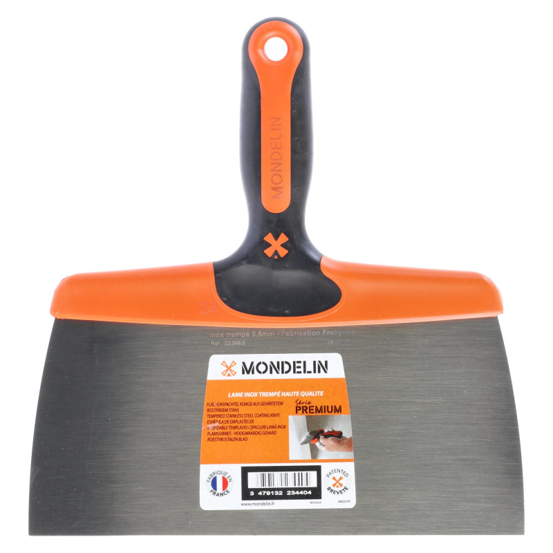 ESPATULA DE ENCINTAR DE 24 cm INOXIDABLE MANGO CONFORT