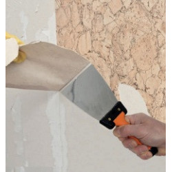 ESPATULA DE 16 cm PARA PLAQUISTA O PINTOR INOXIDABLE