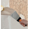 ESPATULA DE 16 cm PARA PLAQUISTA O PINTOR INOXIDABLE