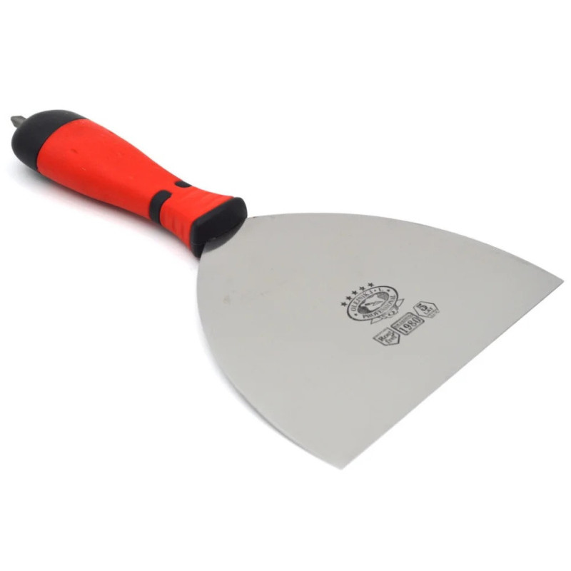 ESPATULA DE 15 cm PARA PLAQUISTA CON DESTORNILLADOR