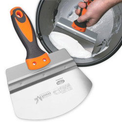 ESPATULA PARA SACAR PASTA DEL CUBO REFORZADA PARA PLAQUISTA