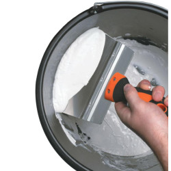 ESPATULA PARA SACAR PASTA DEL CUBO REFORZADA PARA PLAQUISTA