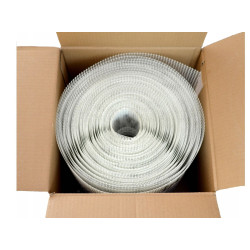 PERFIL DE ANGULO VARIABLE DE PVC 25 m MALLA 10*10 cm