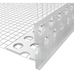 PERFIL GOTERON OCULTO CON MALLA DE 10*10 y 2,5 m 30 UDS SATE