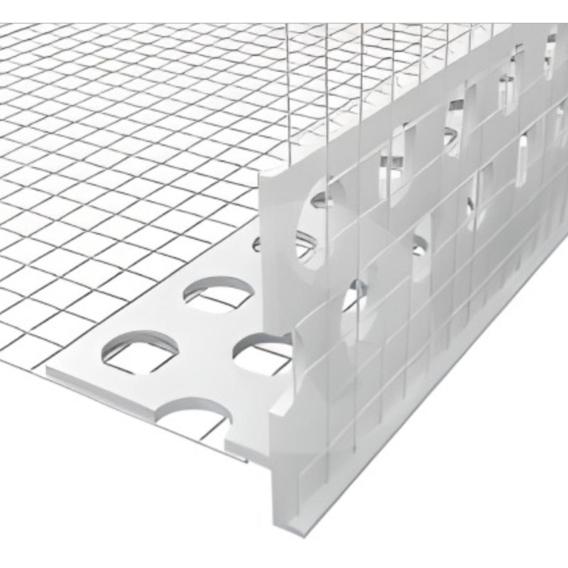 PERFIL GOTERON OCULTO CON MALLA DE 10*10 y 2,5 m 30 UDS SATE