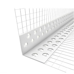 PERFIL DE ESQUINA CON MALLA DE 10*10 y 2,5 m 50 UDS SATE