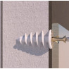 ANCLAJE ESPIRAL DE 50 mm PARA FIJACIÓN EN POLIESTIRENO 20 UDS SATE