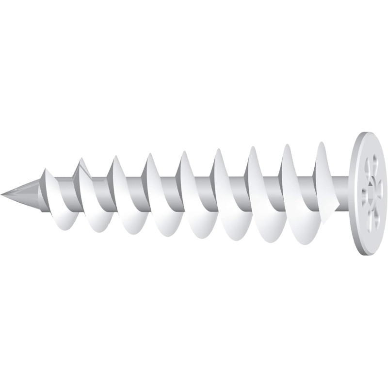 ANCLAJE ESPIRAL DE 50 mm PARA FIJACIÓN EN POLIESTIRENO 20 UDS SATE