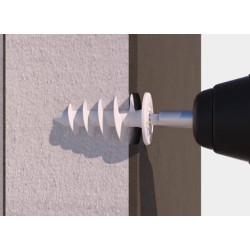 ANCLAJE ESPIRAL DE 80 mm PARA FIJACIÓN EN POLIESTIRENO 15 UDS SATE