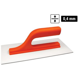 LLANA DE PLASTICO ABS DE 28*14 cm ESPESOR DE 4 mm PARA ACABADOS