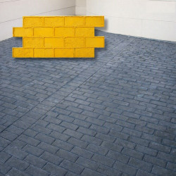 MOLDE ADOQUIN RECTO 92*40 FLEXIBLE COLOTOOL