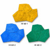 MOLDE HI-60-3 PIEDRA IRREGULAR TABARCA 116,8*127 RIGIDO COLOTOOL