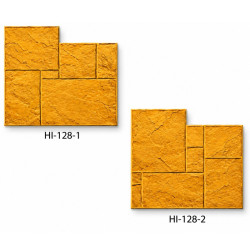 MOLDE HI-128-1-B PIEDRA SILLAR ZARZA 91,4*91,4 FLEXIBLE COLOTOOL