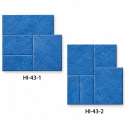 MOLDE HI-43-1 PIEDRA SILLAR MONTAGUT 59,8*59,8 RIGIDO COLOTOOL