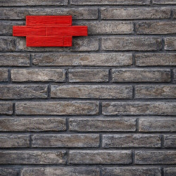 MOLDE P-1 LADRILLO PIZARRA 25,5*68,5 cm CON REMATE PARA REVESTIMIENTO VERTICAL COLOTOOL