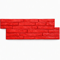 MOLDE P-4 LADRILLO CARAVISTA 19*53,5 cm CON REMATE PARA REVESTIMIENTO VERTICAL COLOTOOL