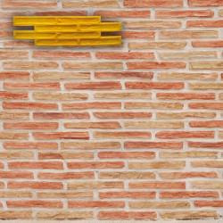 MOLDE P-48 LADRILLO DE BARRO CASTILLA 18,4*67 cm CON REMATE PARA REVESTIMIENTO VERTICAL COLOTOOL