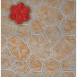 MOLDE P-6 IRREGULAR PANAL 52*52 cm PARA REVESTIMIENTO VERTICAL COLOTOOL
