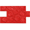 MOLDE P-18 CONJUNTO PIEDRA GUIJARRO 39*67 cm PARA REVESTIMIENTO VERTICAL COLOTOOL