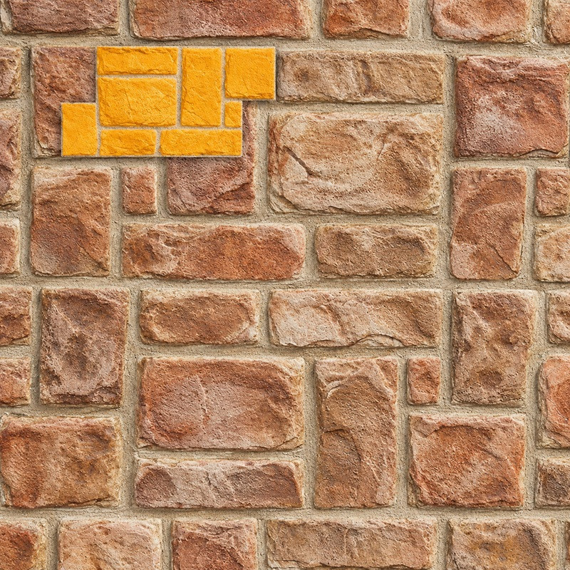 MOLDE P-54 PIEDRA PALMA 30,3*59,7 cm PARA REVESTIMIENTO VERTICAL COLOTOOL
