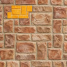 MOLDE P-54 PIEDRA PALMA 30,3*59,7 cm PARA REVESTIMIENTO VERTICAL COLOTOOL