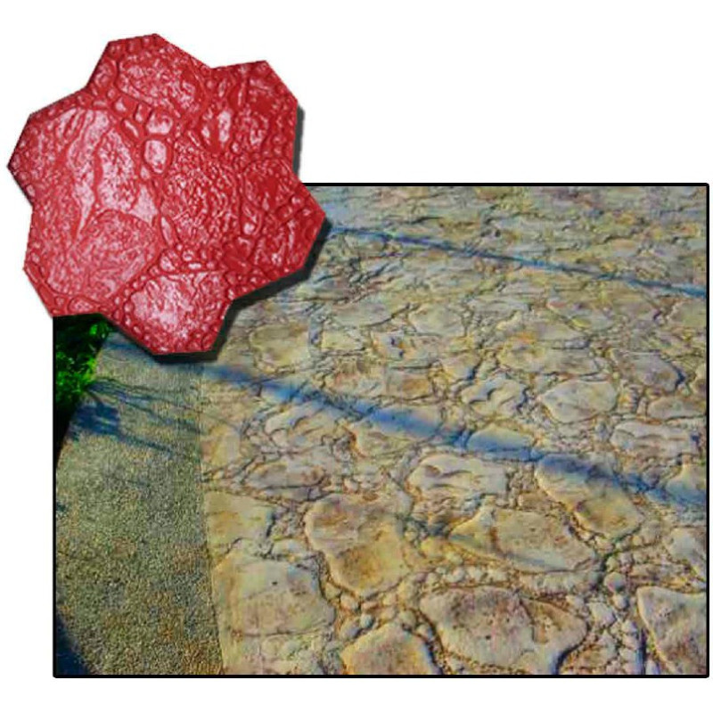 MOLDE PIEDRA JARDIN 90*90 KRAFT