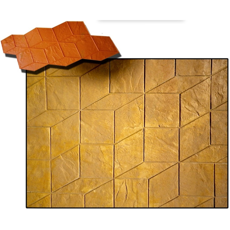 MOLDE LOSA ROMBOS 135*50 KRAFT