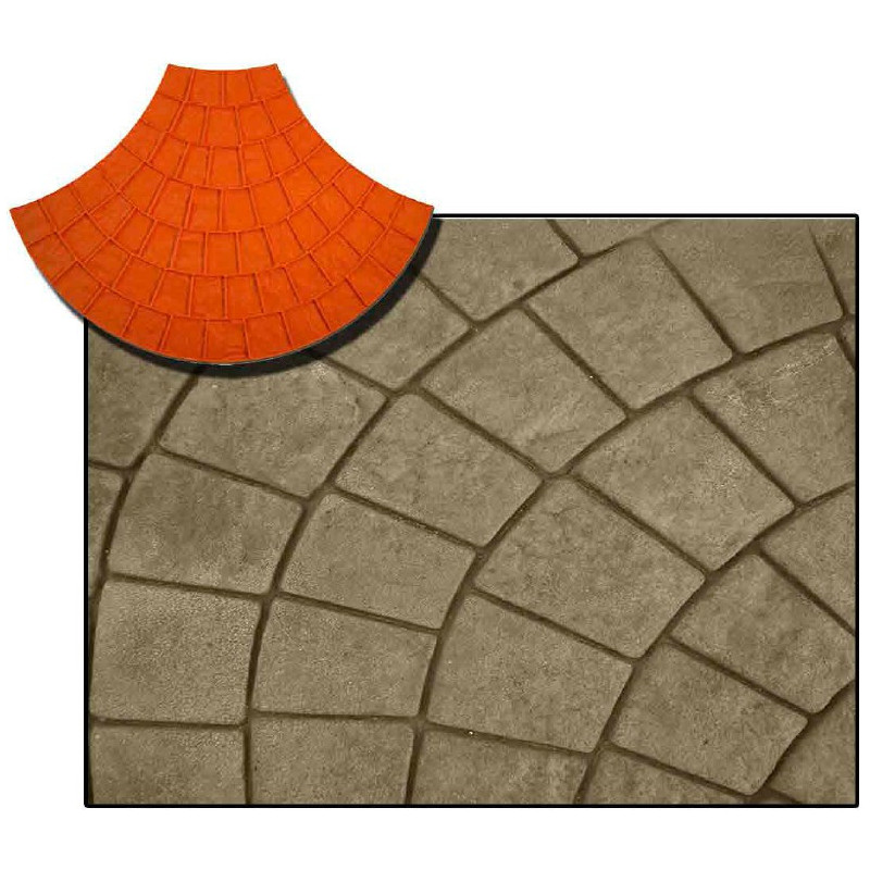 MOLDE ABANICO AUSTRIA FLEXIBLE 118*70 KRAFT