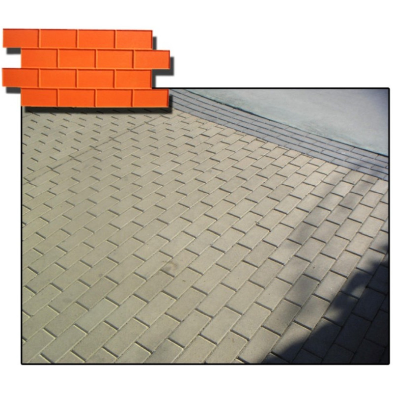 MOLDE ADOQUIN PLANO 63*43 KRAFT