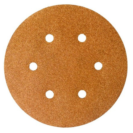 DISCO ORBITAL VELCRO G60 6H Dº 150 mm TUNGSTENO