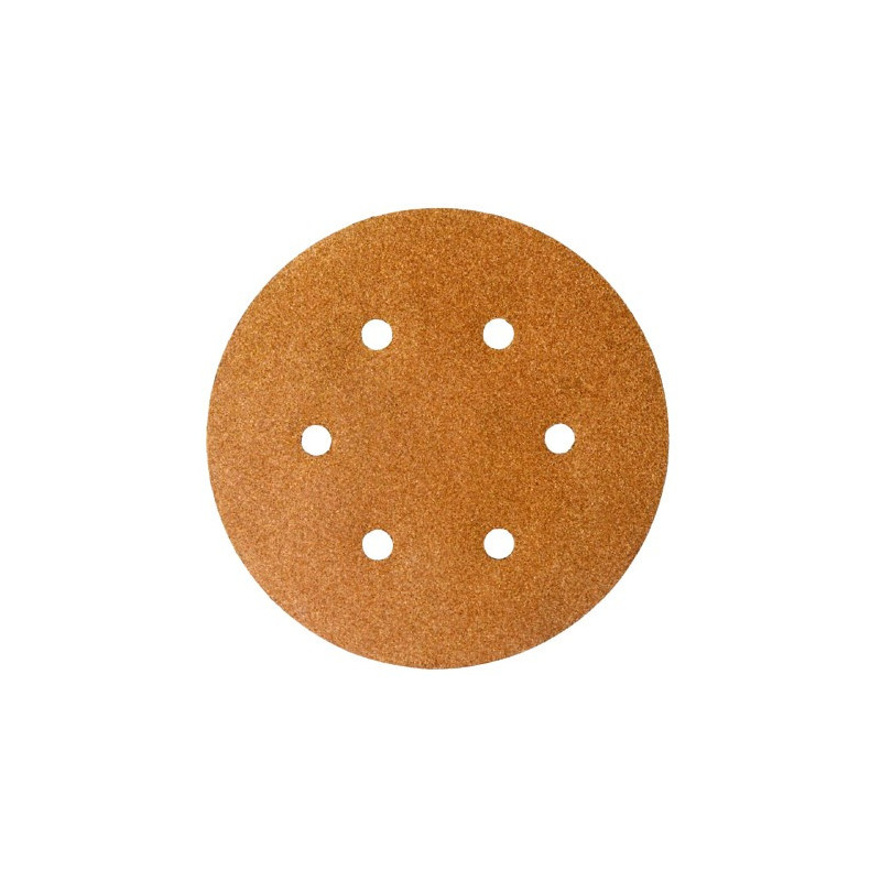 DISCO ORBITAL VELCRO G240 6H Dº 150 mm TUNGSTENO