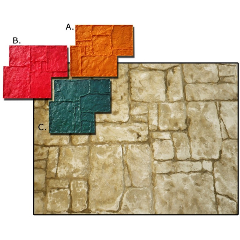 MOLDE PIEDRA APENINOS FLEXIBLE (A) 61*50 KRAFT