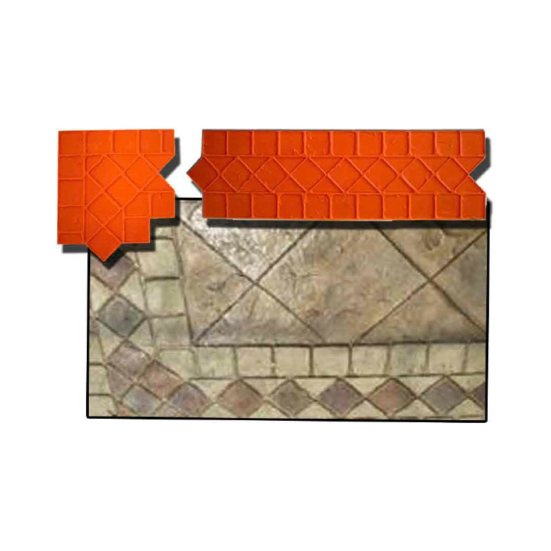 MOLDE CENEFA AZULEJO PARIS ESQUINA 50*46 KRAFT