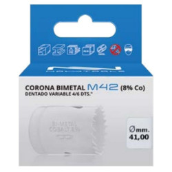 CORONA BIMETALICA HSS-Co 37 mm