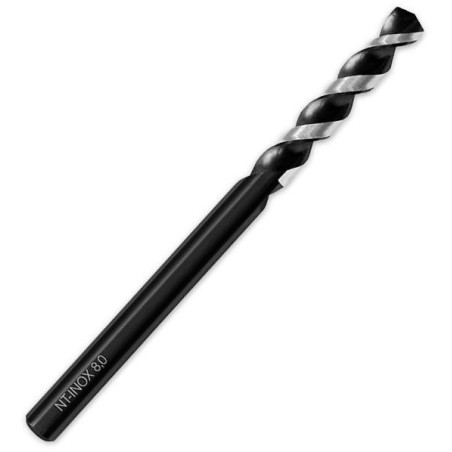BROCA 7.50 mm PARA ACERO INOXIDABLE L1 DIN 388 10 UNIDADES