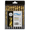 BROCA TITANIO 5.50 mm HSS-TiN DIN 388 N 10 UNIDADES