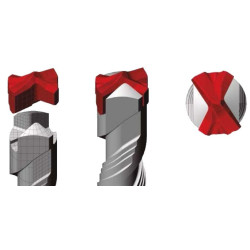 BROCA 10 mm TURBOHEAD XPRO CILINDRICA