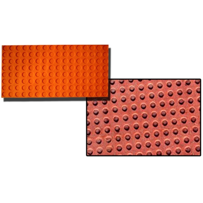 MOLDE BALDOSA BOTONES FLEXIBLE 80*60 KRAFT