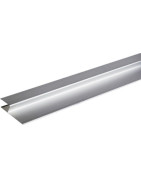 REGLA DE ALUMINIO H ABIERTA YESO Y MORTERO