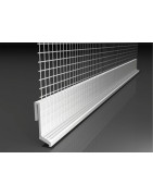 PERFIL DE INICIO CON GOTERON Y MALLA PARA PERFIL DE ARRANQUE